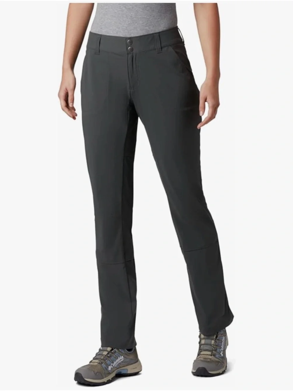 Columbia “Saturday Trail” SPF 50, Water Resistant, Stretch Pant/Capri - Black - Picture 3 of 9